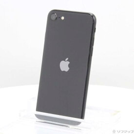 【中古】Apple(アップル) iPhone SE 第2世代 64GB ブラック MHGP3J／A SIMフリー 【251-ud】