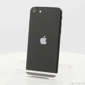 【中古】Apple(アップル) iPhone SE 第2世代 64GB ブラック MHGP3J／A SIMフリー 【371-ud】