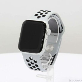 【中古】Apple(アップル) Apple Watch SE 第1世代 Nike GPS 40mm シルバーアルミニウムケース ピュアプラチナム／ブラックNikeスポーツバンド 【276-ud】