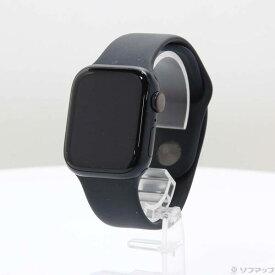 【中古】Apple(アップル) Apple Watch Series 8 GPS + Cellular 41mm ミッドナイトアルミニウムケース ミッドナイトスポーツバンド 【252-ud】