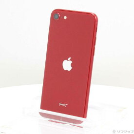 【中古】Apple(アップル) iPhone SE 第3世代 64GB プロダクトレッド MMYE3J／A SIMフリー 【368-ud】