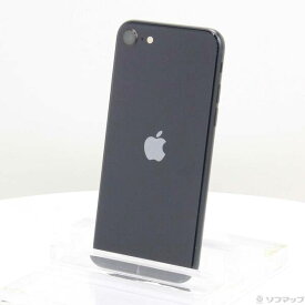 【中古】Apple(アップル) iPhone SE 第3世代 64GB ミッドナイト MMYC3J／A SIMフリー 【368-ud】