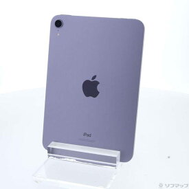 【中古】Apple(アップル) iPad mini 第6世代 64GB パープル MK7R3J／A Wi-Fi 【258-ud】