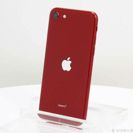 【中古】Apple(アップル) 〔展示品〕 iPhone SE 第3世代 64GB プロダクトレッド MMYE3J／A SIMフリー 【368-ud】