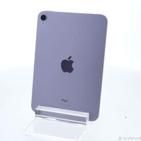 【中古】Apple(アップル) iPad mini 第6世代 64GB パープル MK7R3J／A Wi-Fi 【305-ud】