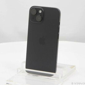 【中古】Apple(アップル) iPhone15 128GB ブラック MTMH3J／A SIMフリー 【269-ud】