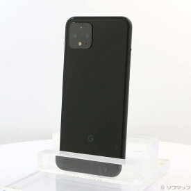 【中古】GOOGLE(グーグル) Google Pixel 4 64GB ジャストブラック SBGOPIX464 SoftBank 【344-ud】