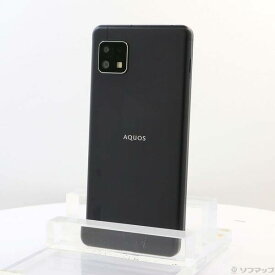 【中古】SHARP(シャープ) AQUOS sense4 basic 64GB ブラック A003SH Y!mobile 【352-ud】