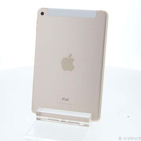 【中古】Apple(アップル) iPad mini 4 128GB ゴールド MK782J／A SoftBank 【348-ud】