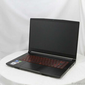 【中古】MSI(エムエスアイ) 〔展示品〕 Thin GF63 12U THIN-GF6312UC3050JP ブラック 【262-ud】