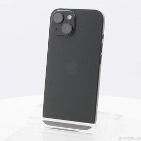 【中古】Apple(アップル) iPhone15 128GB ブラック MTMH3J／A SIMフリー 【352-ud】