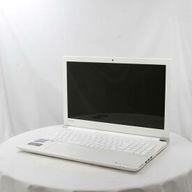 【中古】TOSHIBA(東芝) 格安安心パソコン dynabook T45／BW PT45BWP-SJA2 リュクスホワイト 〔Windows 10〕 【198-ud】