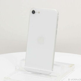 【中古】Apple(アップル) iPhone SE 第2世代 64GB ホワイト MHGQ3J／A SIMフリー 【381-ud】