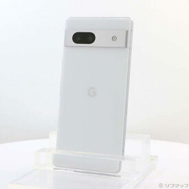 【中古】GOOGLE(グーグル) Google Pixel 7a 128GB スノー GA04274-JP docomo SIMフリー 【262-ud】