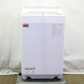 【中古】SHARP(シャープ) 〔展示品〕 全自動洗濯機 ピンク系 ES-GV7H-P ［洗濯7.0kg ／簡易乾燥(送風機能) ／上開き］ 【398-ud】