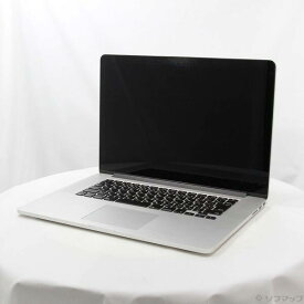【中古】Apple(アップル) MacBook Pro 15-inch Mid 2014 MGXA2J／A Core_i7 2.2GHz 16GB SSD256GB 〔10.15 Catalina〕 【262-ud】