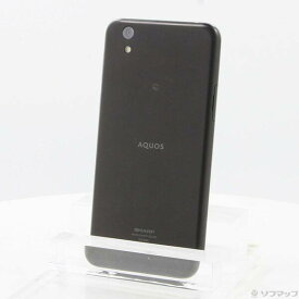 【中古】SHARP(シャープ) AQUOS sense lite 32GB ブラック SH-M05 SIMフリー 【305-ud】