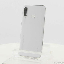 【中古】HUAWEI(ファーウェイ) HUAWEI P30 lite 64GB パールホワイト MAR-LX2J SIMフリー 【377-ud】