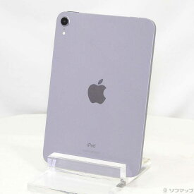 【中古】Apple(アップル) iPad mini 第6世代 64GB パープル MK7R3J／A Wi-Fi 【252-ud】