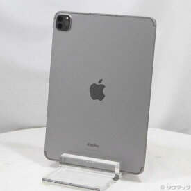 【中古】Apple(アップル) iPad Pro 11インチ 第4世代 128GB スペースグレイ MNYC3J／A SIMフリー 【262-ud】