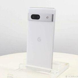 【中古】GOOGLE(グーグル) Google Pixel 7a 128GB スノー GA04274-JP SIMフリー 【262-ud】