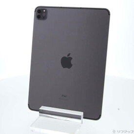 【中古】Apple(アップル) iPad Pro 11インチ 第3世代 128GB スペースグレイ FHW53J／A SIMフリー 【377-ud】