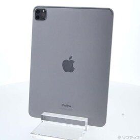 【中古】Apple(アップル) 〔展示品〕 iPad Pro 11インチ 第4世代 128GB スペースグレイ 3K872J／A Wi-Fi 【377-ud】