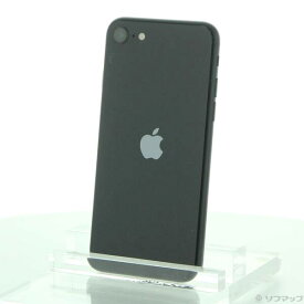 【中古】Apple(アップル) iPhone SE 第3世代 64GB ミッドナイト MMYC3J／A SIMフリー 【377-ud】