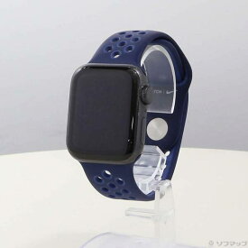 【中古】Apple(アップル) Apple Watch SE 第1世代 Nike GPS 40mm スペースグレイアルミニウムケース ミッドナイトネイビー／ミスティックネイビーNikeスポーツバンド 【344-ud】