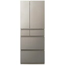 【中古】Panasonic(パナソニック) 〔中古品〕 冷蔵庫 HYタイプ ヘアラインシャンパン NR-F45HY2-N ［幅65cm ／450L ／6ドア ／観音開きタイプ ／2025年］ 【276-ud】