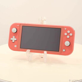 【中古】Nintendo(任天堂) Nintendo Switch Lite コーラル 【352-ud】
