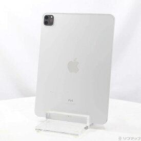 【中古】Apple(アップル) iPad Pro 11インチ 第3世代 128GB シルバー MHQT3J／A Wi-Fi 【258-ud】