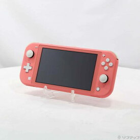【中古】Nintendo(任天堂) Nintendo Switch Lite コーラル 【348-ud】