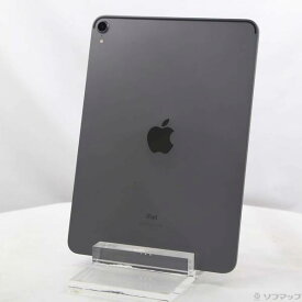 【中古】Apple(アップル) iPad Pro 11インチ 64GB スペースグレイ MTXN2J／A Wi-Fi 【305-ud】
