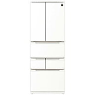 【中古】SHARP(シャープ) 〔展示品〕 プラズマクラスター冷蔵庫 ラスティックホワイト SJ-MF43P-W ［幅65…