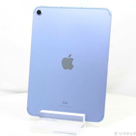【中古】Apple(アップル) iPad 第10世代 64GB ブルー MQ6K3J／A SoftBankロック解除SIMフリー 【377-ud】