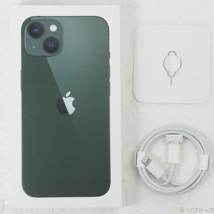 楽天市場】【中古】Apple(アップル) iPhone13 128GB グリーン MNGG3J 