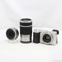 楽天市場】ミラーレス一眼カメラ ソニー α6400 ダブルズームレンズ 