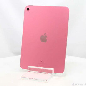 【中古】Apple(アップル) iPad 第10世代 64GB ピンク MPQ33J／A Wi-Fi 【349-ud】