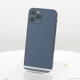 【中古】Apple(アップル) iPhone12 Pro 512GB パシフィックブルー MGMJ3J／A SIMフリー 【276-ud】