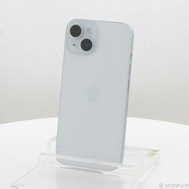 【中古】Apple(アップル) iPhone15 128GB ブルー MTML3J／A SIMフリー 【276-ud】