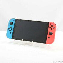 楽天市場】nintendo switch(有機elモデル)ネオンブルー・ネオンレッド 