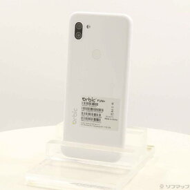 【中古】Orbic FUN+ 4G 64GB ホワイト ORB609LPW-RW／JP SIMフリー 【349-ud】