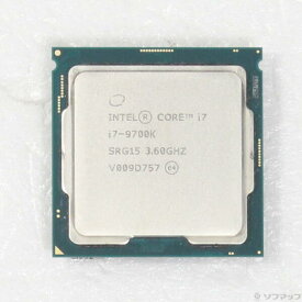 【中古】intel(インテル) Core i7 9700K 〔3.6GHz／LGA 1151〕 【377-ud】