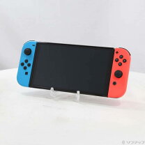 楽天市場】nintendo switch(有機elモデル)ネオンブルー・ネオンレッド 