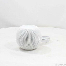 【中古】Apple(アップル) HomePod mini ホワイト MY5H2J／A 【377-ud】