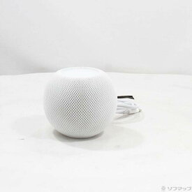 【中古】Apple(アップル) HomePod mini ホワイト MY5H2J／A 【344-ud】