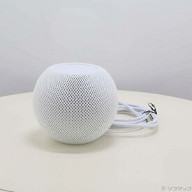 【中古】Apple(アップル) HomePod mini ホワイト MY5H2J／A 【344-ud】