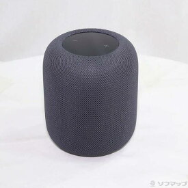 【中古】Apple(アップル) 〔展示品〕 HomePod 第2世代 MQJ73J／A ミッドナイト 【262-ud】