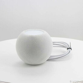 【中古】Apple(アップル) HomePod mini ホワイト MY5H2J／A 【198-ud】